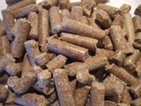 Wheatfeed pellets